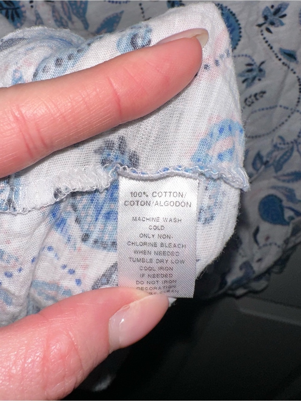 White Patterned Shirt - Picture 4 of 5
